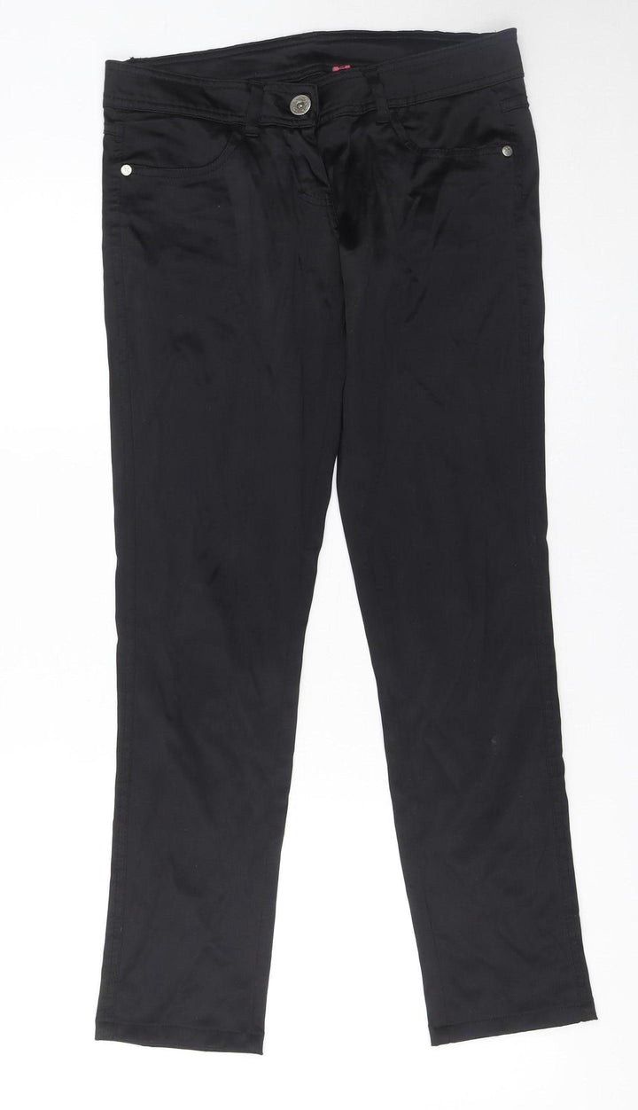 Denim Co Women's Black Slim Fit Stretch Jeans Size 8