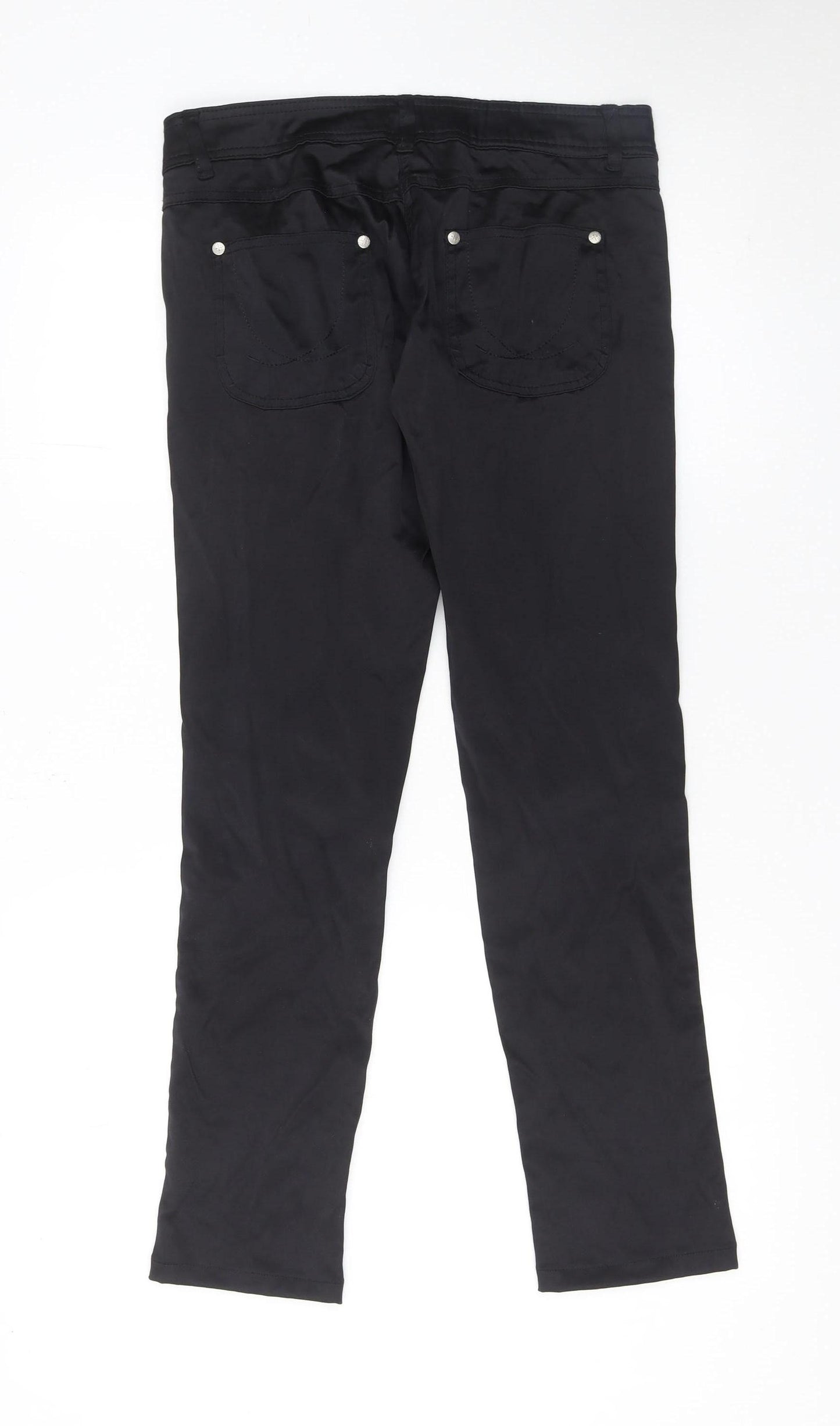 Denim Co Women's Black Slim Fit Stretch Jeans Size 8