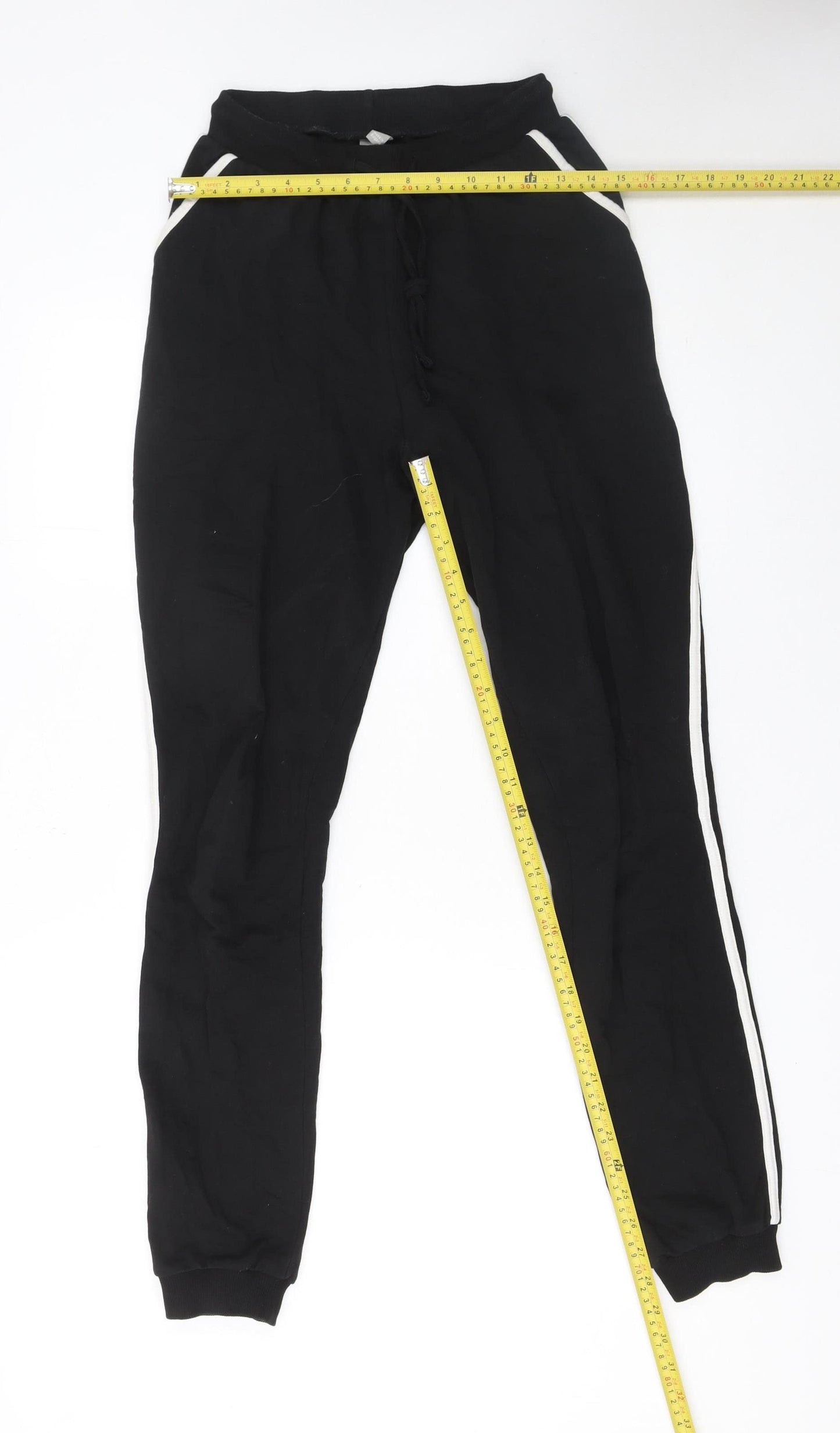 ASOS Women’s Black Jogger Trousers Size 8 Casual Elastic Waist