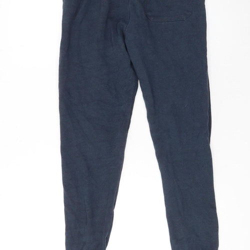 Next Men's Navy Jogger Sweatpants XS Cotton Blend Drawstring