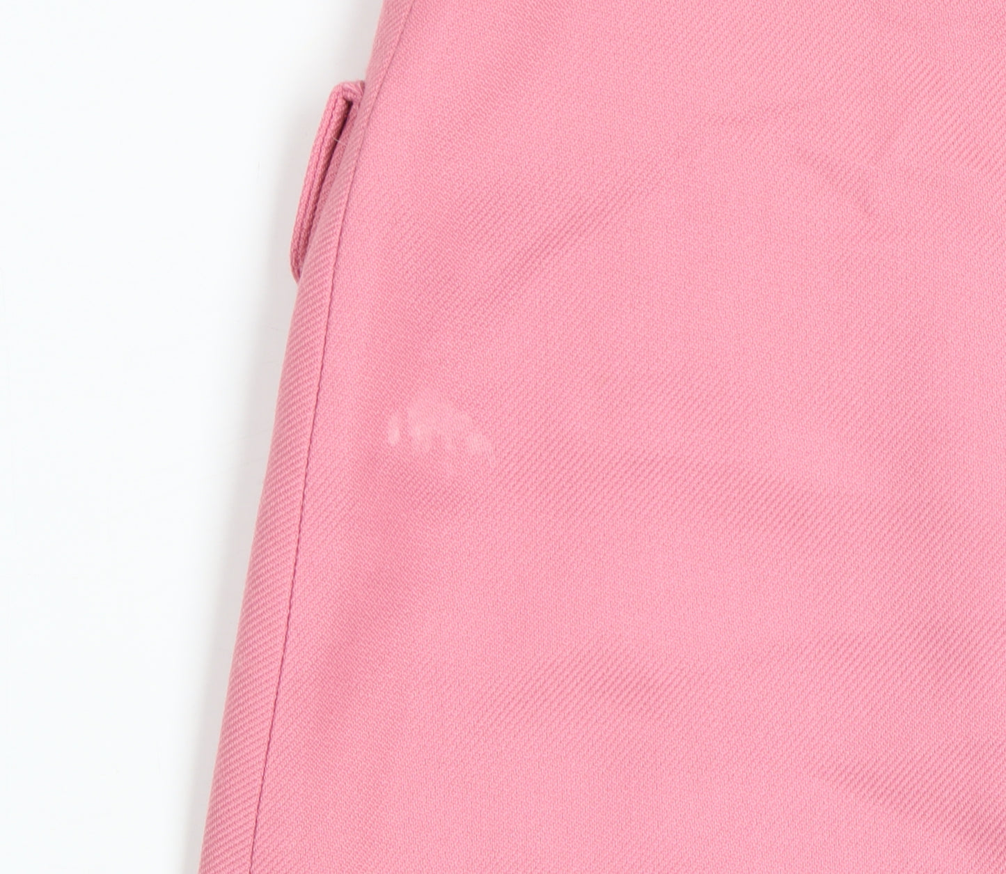 Marks and Spencer Women Pink Long Zip Coat Size 10 Classic Style