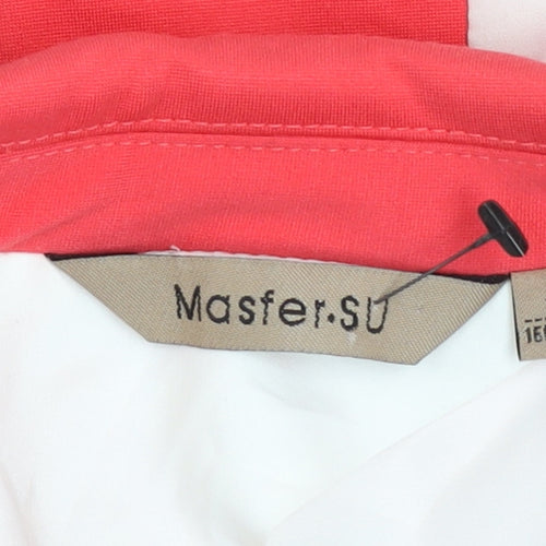 Masfer.SU Women's Pink Cotton Blend Slim Fit Blazer Size 10