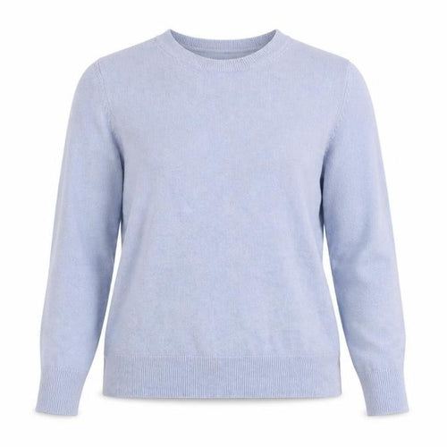 Marks and Spencer Women Blue Size 12 Crew Neck Acrylic Jumper