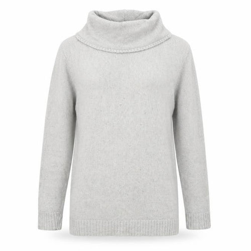 Lakeland Men Grey M Roll Neck Acrylic Knit Jumper Long Sleeve