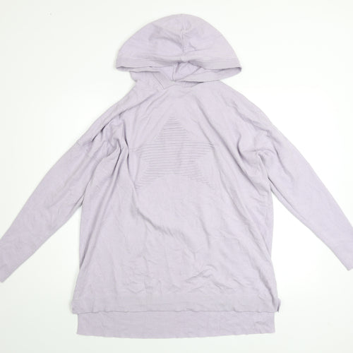 Amara Reya Women’s Lilac Hooded Pullover Sweatshirt S-M