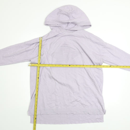 Amara Reya Women’s Lilac Hooded Pullover Sweatshirt S-M