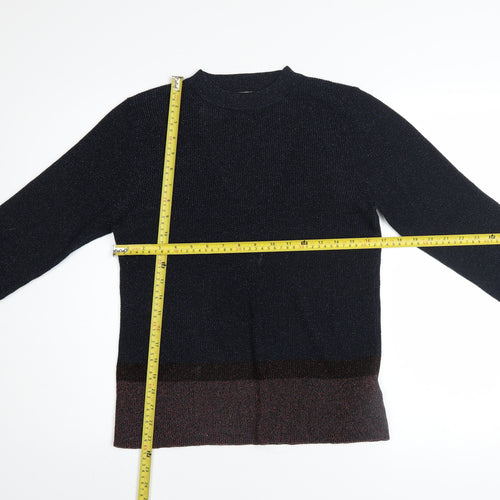 Next Women’s Multicoloured Crew Neck Pullover Jumper Size 14