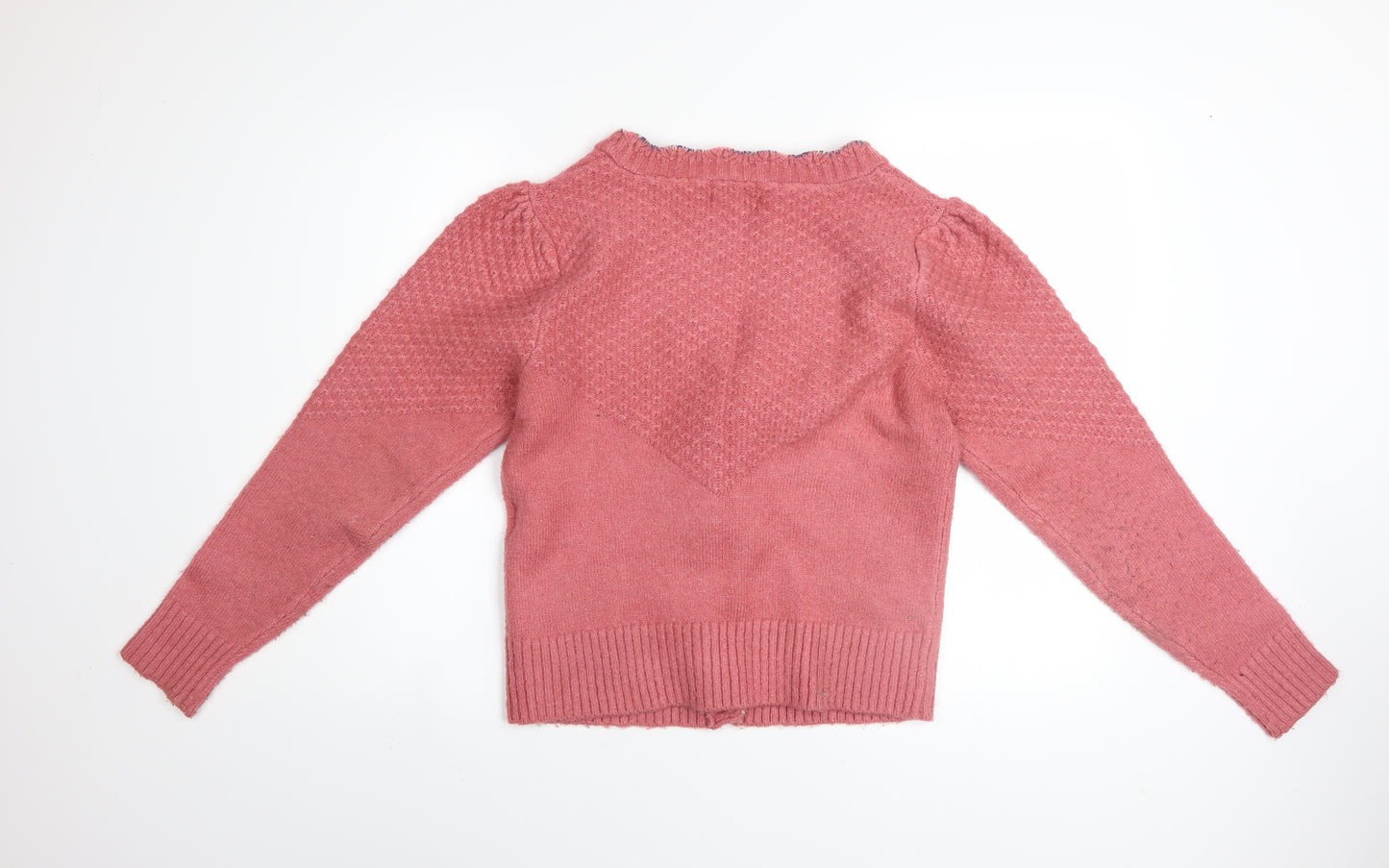 Joe Browns Women’s Pink V-Neck Long Sleeve Cardigan Size 12