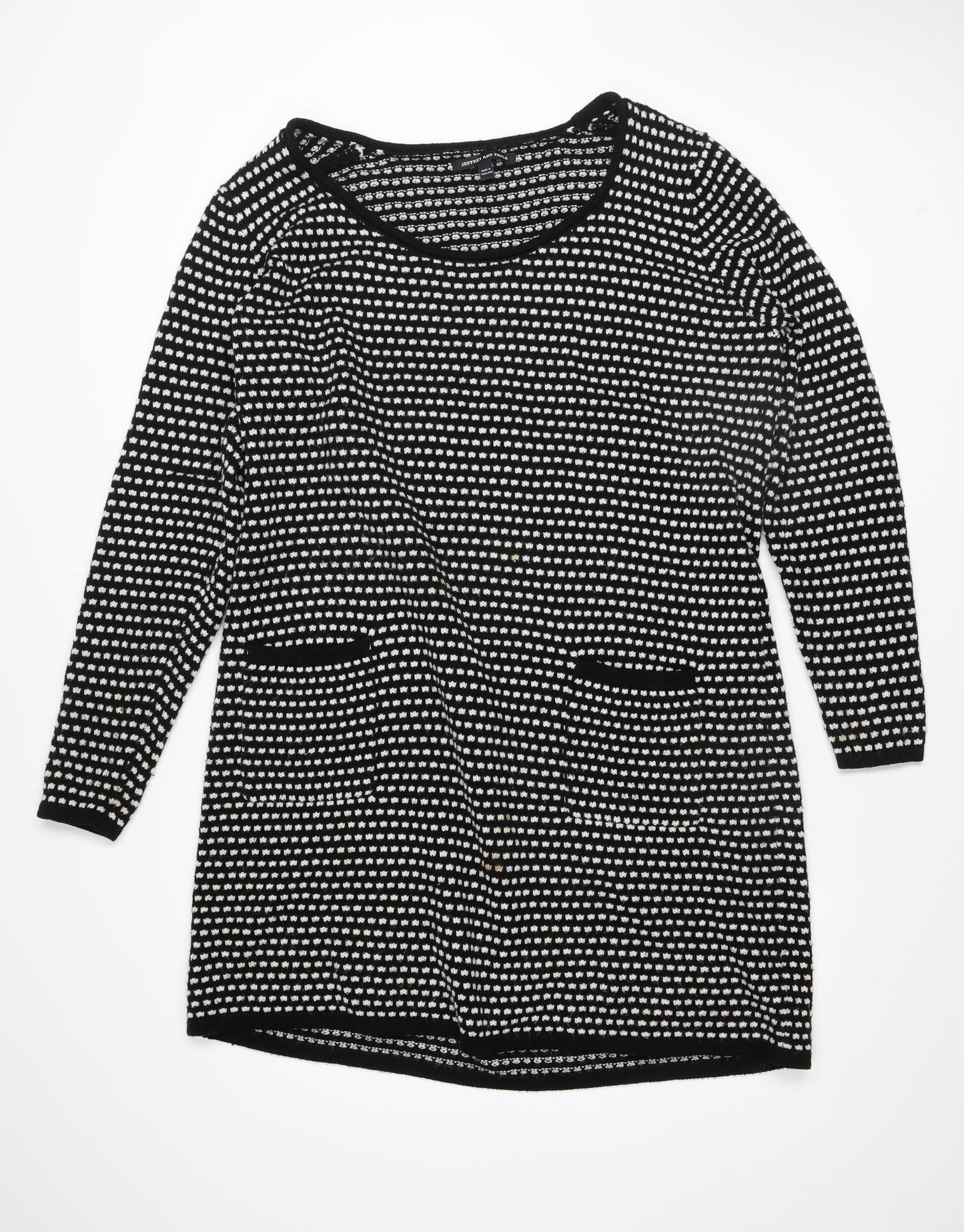 Jeffrey and Paula Women’s Black Knit Shift Dress Size 20/22 Plus