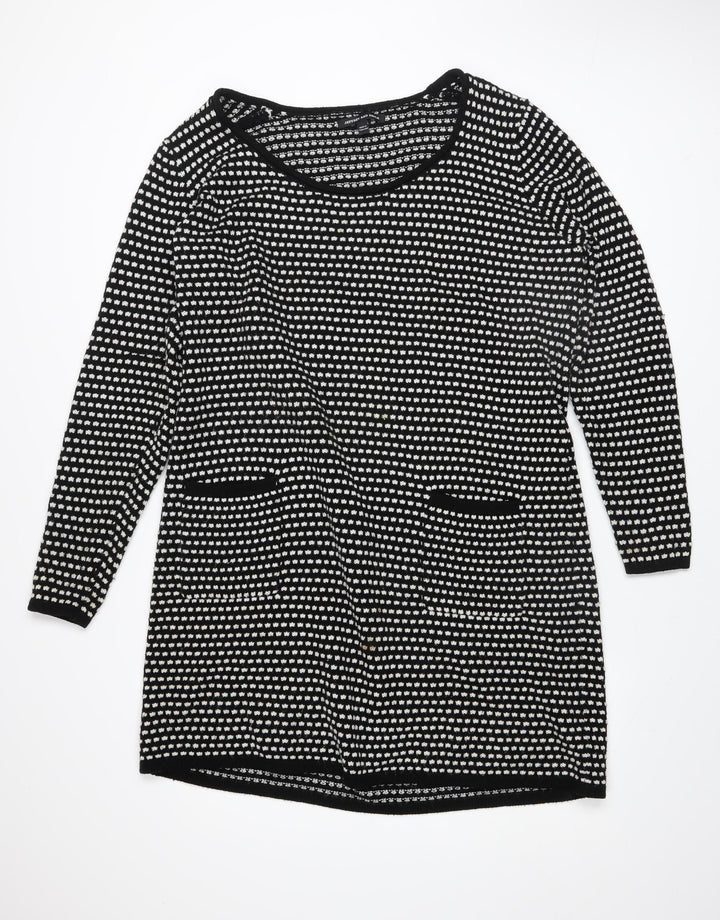 Jeffrey and Paula Women’s Black Knit Shift Dress Size 20/22 Plus