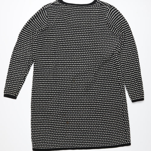 Jeffrey and Paula Women’s Black Knit Shift Dress Size 20/22 Plus