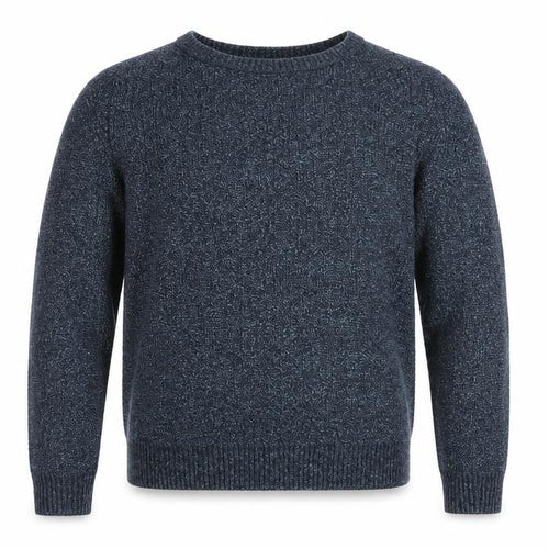 Next Men's Blue Acrylic Cotton Crew Neck Chunky Knit Jumper M