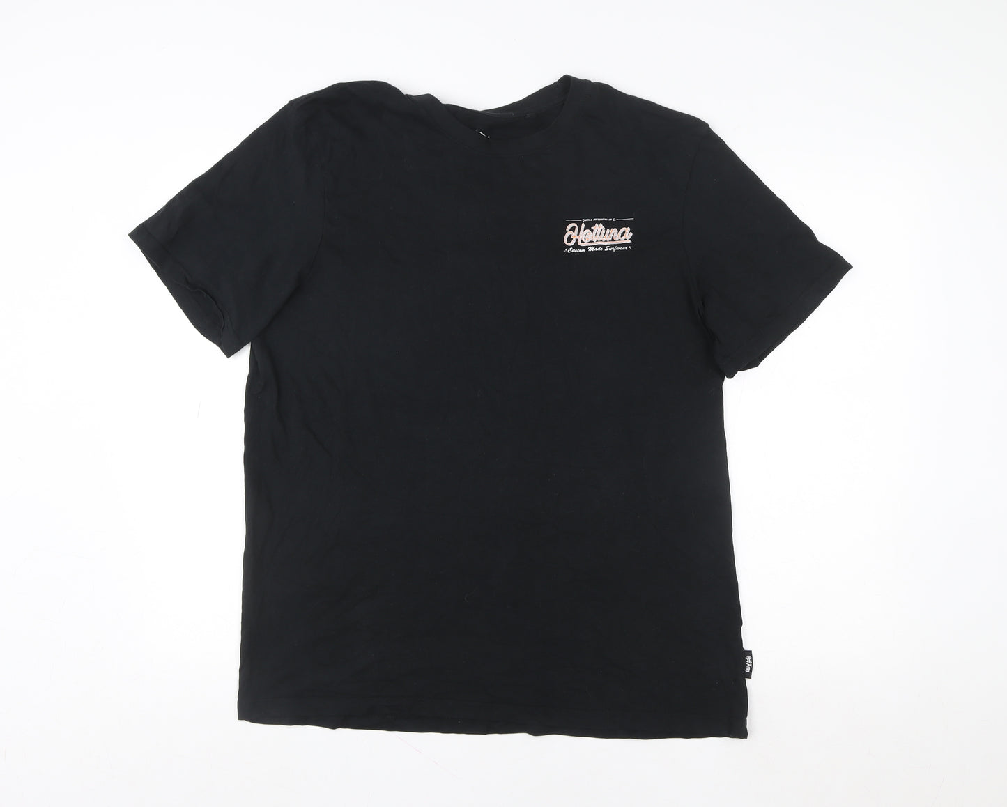 Hot Tuna Women’s Black Graphic Surf T-Shirt Medium Cotton