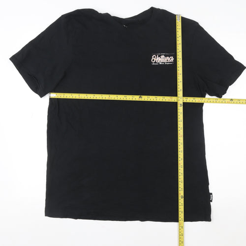 Hot Tuna Women’s Black Graphic Surf T-Shirt Medium Cotton