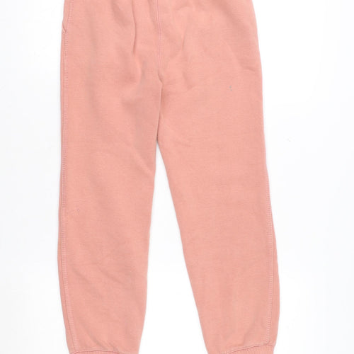Soulcal & Co Girls Pink Jogger Sweatpants Age 13 Years Fleece Casual Trousers