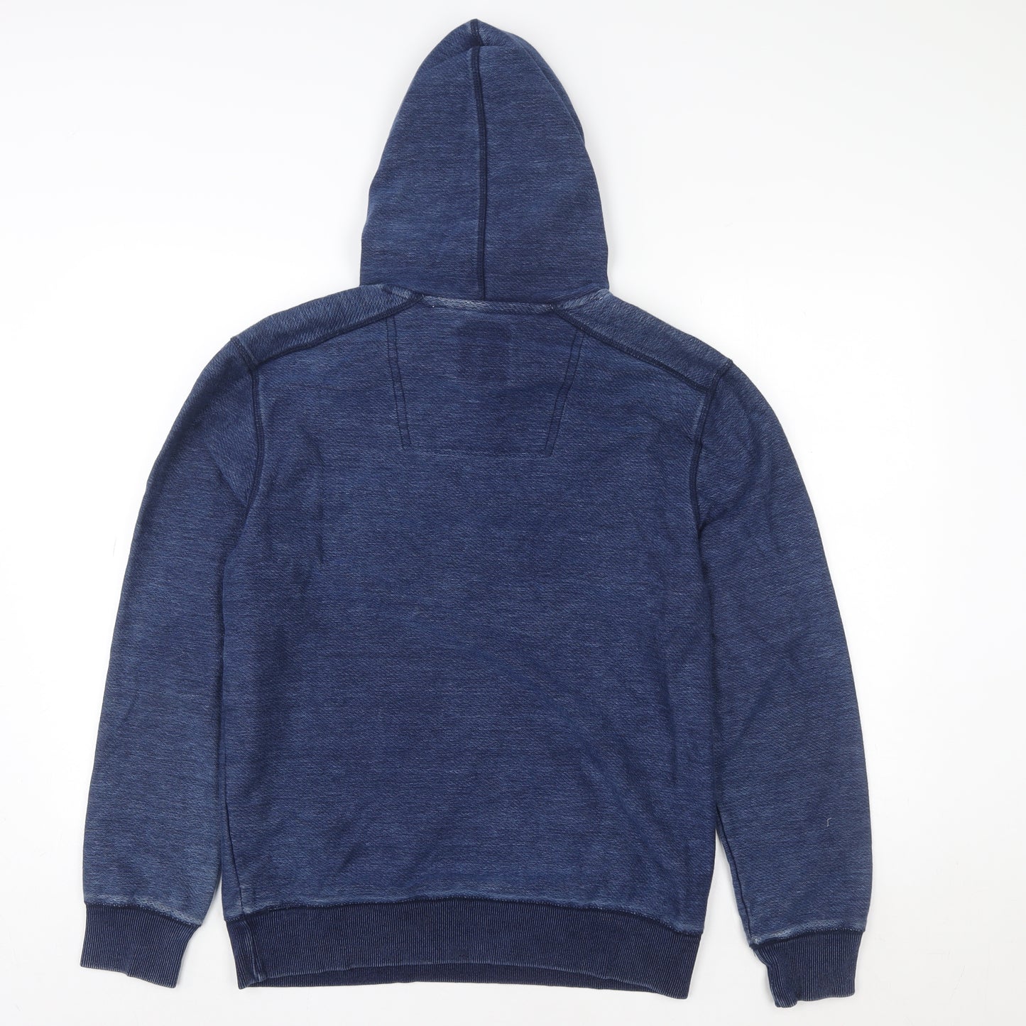 Fat Face Womens Blue Pullover Hoodie Small Cotton Blend Casual