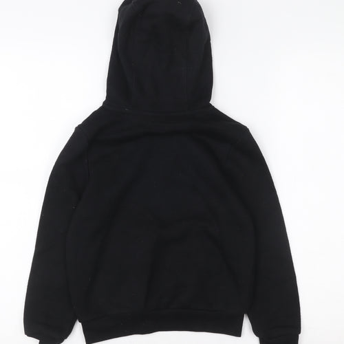 Slazenger Boys Black 7-8 Years Pullover Hoodie with Logo