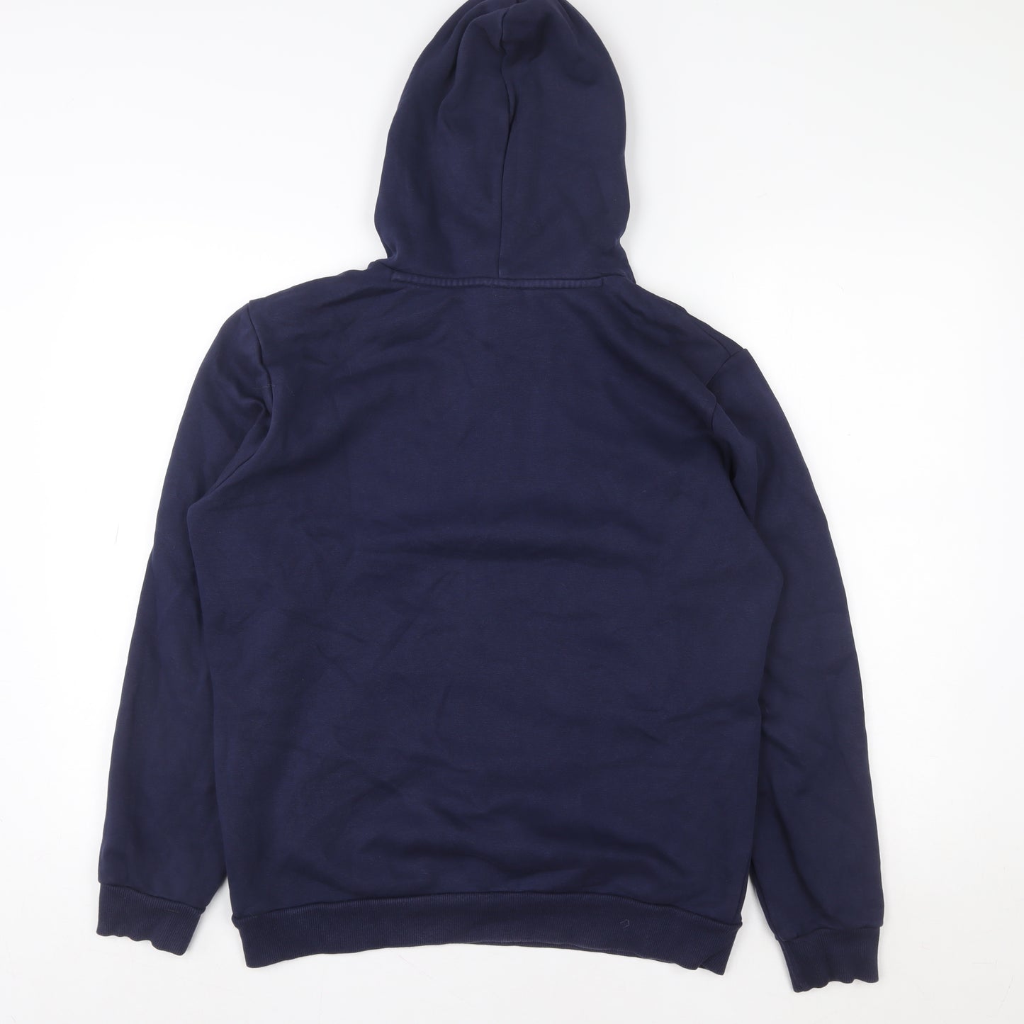 Puma Women Navy Blue Small Pullover Hoodie Sweatshirt