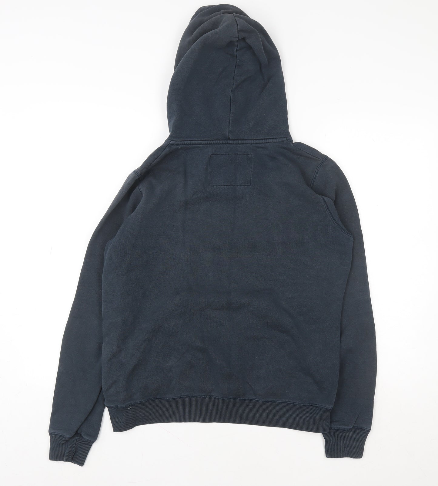 Jack Wills Womens Navy Hoodie Size S Pullover Glitter Logo