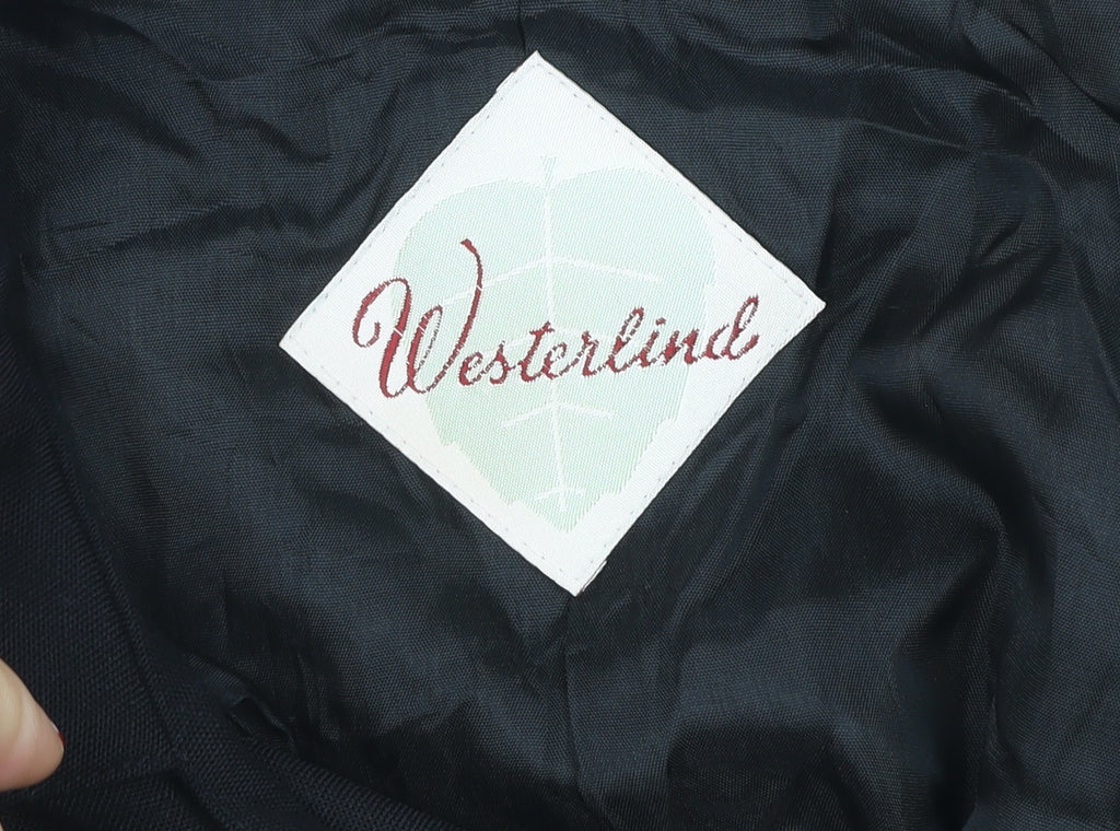 Westerlind Women's Black Short Sleeve Blazer Jacket Size 14
