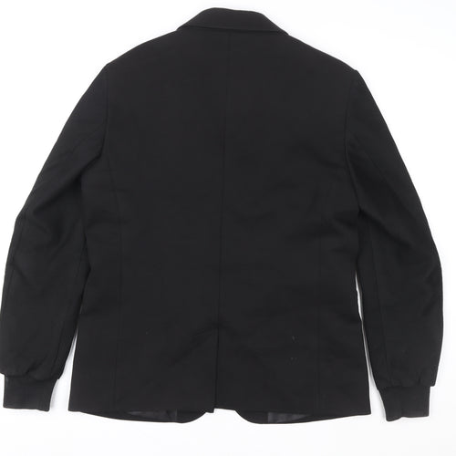 ASOS Women's Black Slim Fit Blazer Jacket Size 14