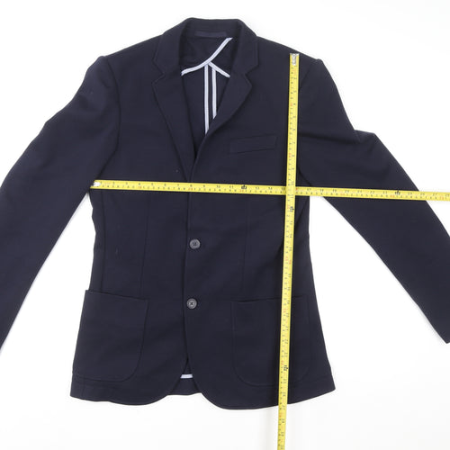 New Look Women Blue Classic Blazer Jacket Size 12