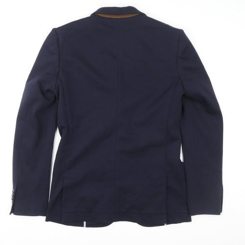 New Look Women Blue Classic Blazer Jacket Size 12