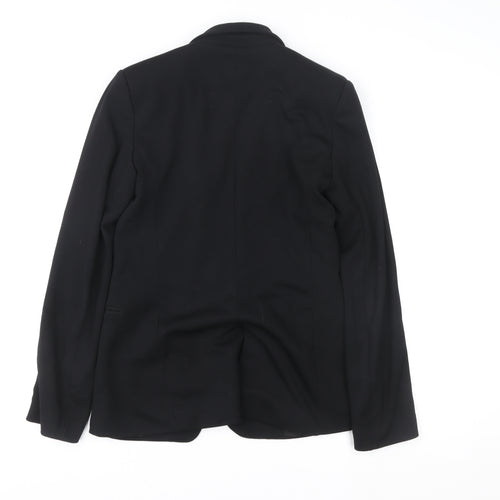 Mango Women’s Black Blazer Jacket Size 8 Regular Business Style