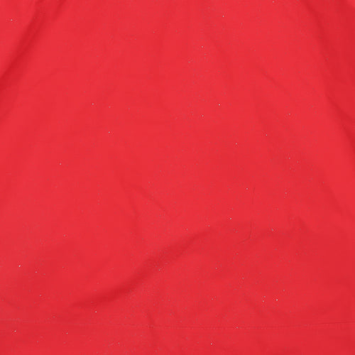 Peter Storm Men's Red Waterproof Hooded Rain Coat Jacket L