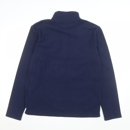 Peter Storm Men's Blue Fleece 1/4 Zip Pullover Sweatshirt M
