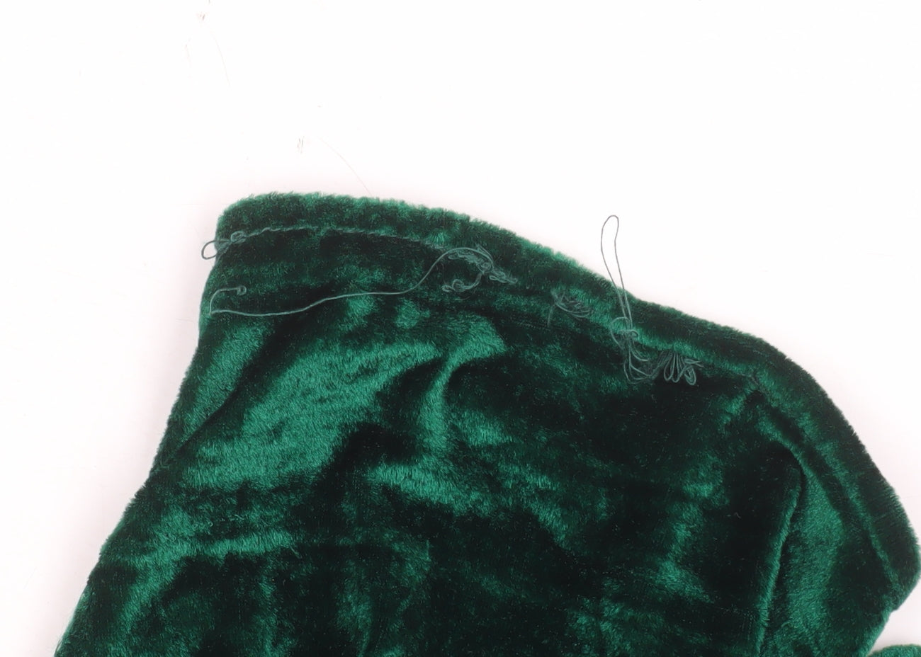 Daneen’s Women Green Velvet Shift Dress L Party Knee Length