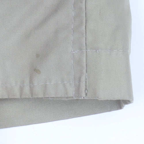 Champion Men’s Beige Hooded Parka Jacket L Water Resistant