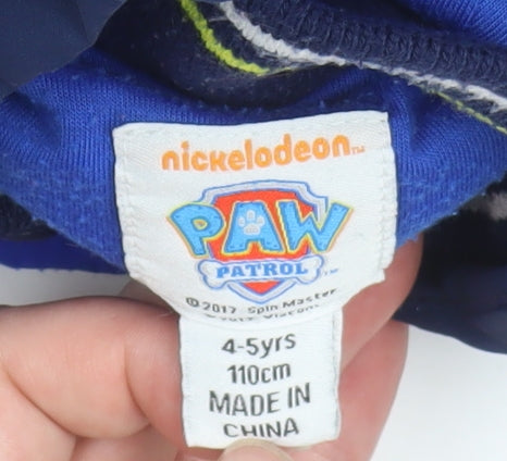 Primark Boys Blue PAW Patrol Chase Hooded Puffer Jacket 4-5 Years