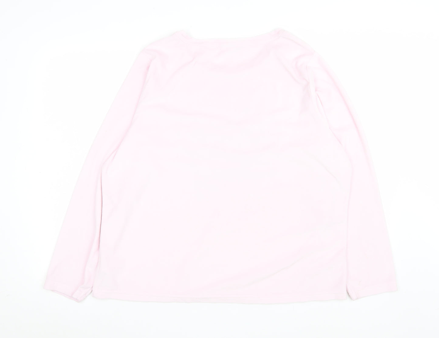 Disney Women’s Pink Stitch Long Sleeve Pyjama Top Size 16-18