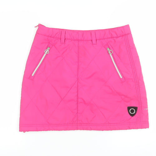 Rohnisch Womens Pink Quilted Short Sports Skirt Size 10