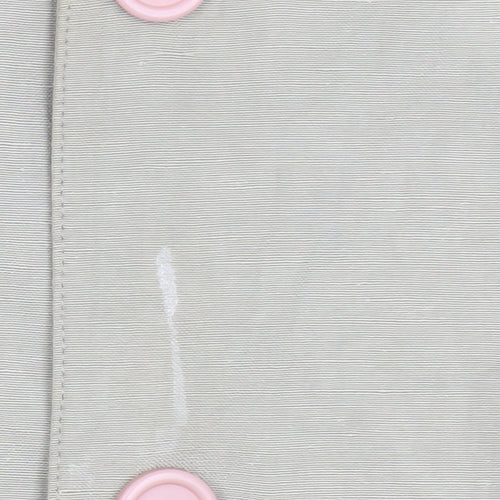 Arnold Zimberg Women Beige Silk Linen Waistcoat XL Classic Style