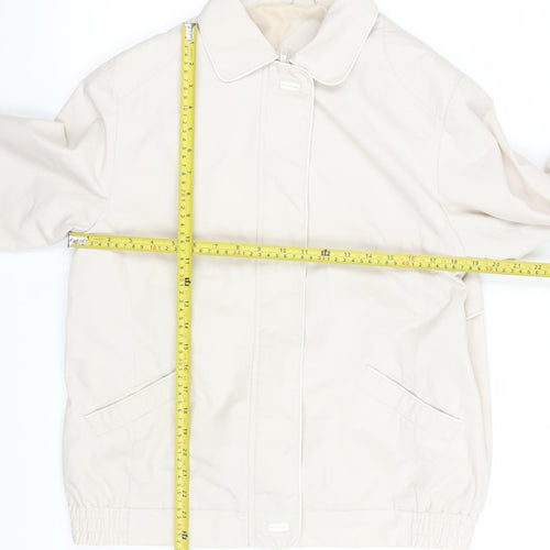BHS Women’s Beige Size 14 Classic Full Zip Casual Jacket