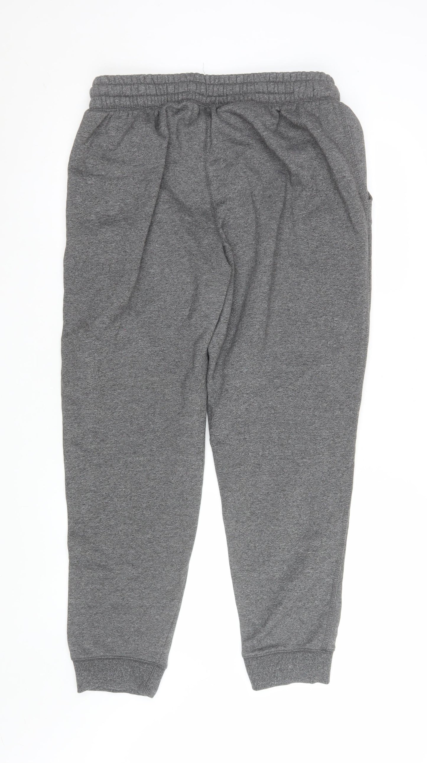 SoulCal & Co Men's Grey Jogger Trousers Size 16 Elastic Waist Fleece
