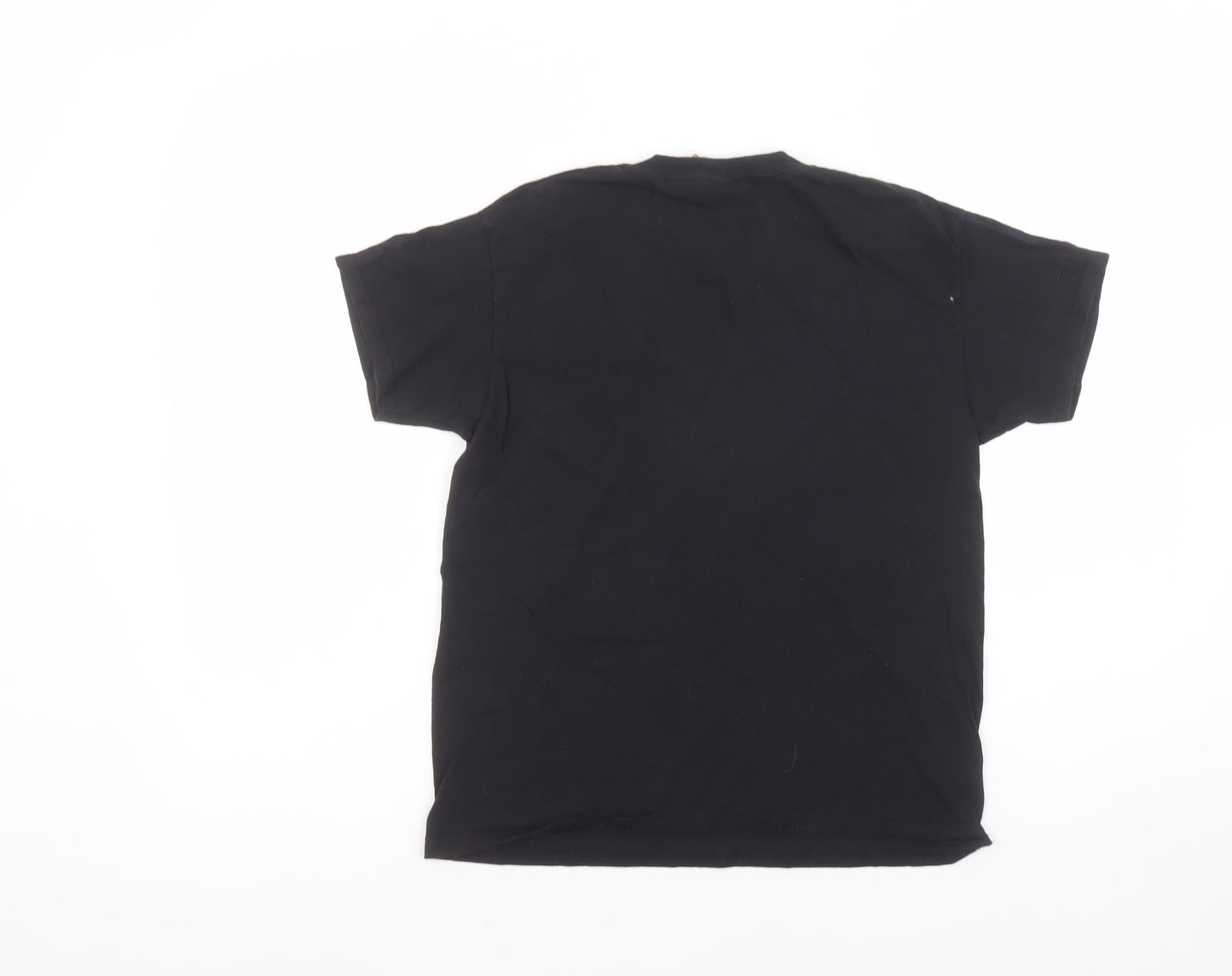 Fruit of the Loom Boys Black Super Kiddo Graphic T-Shirt Size 9-11 Years