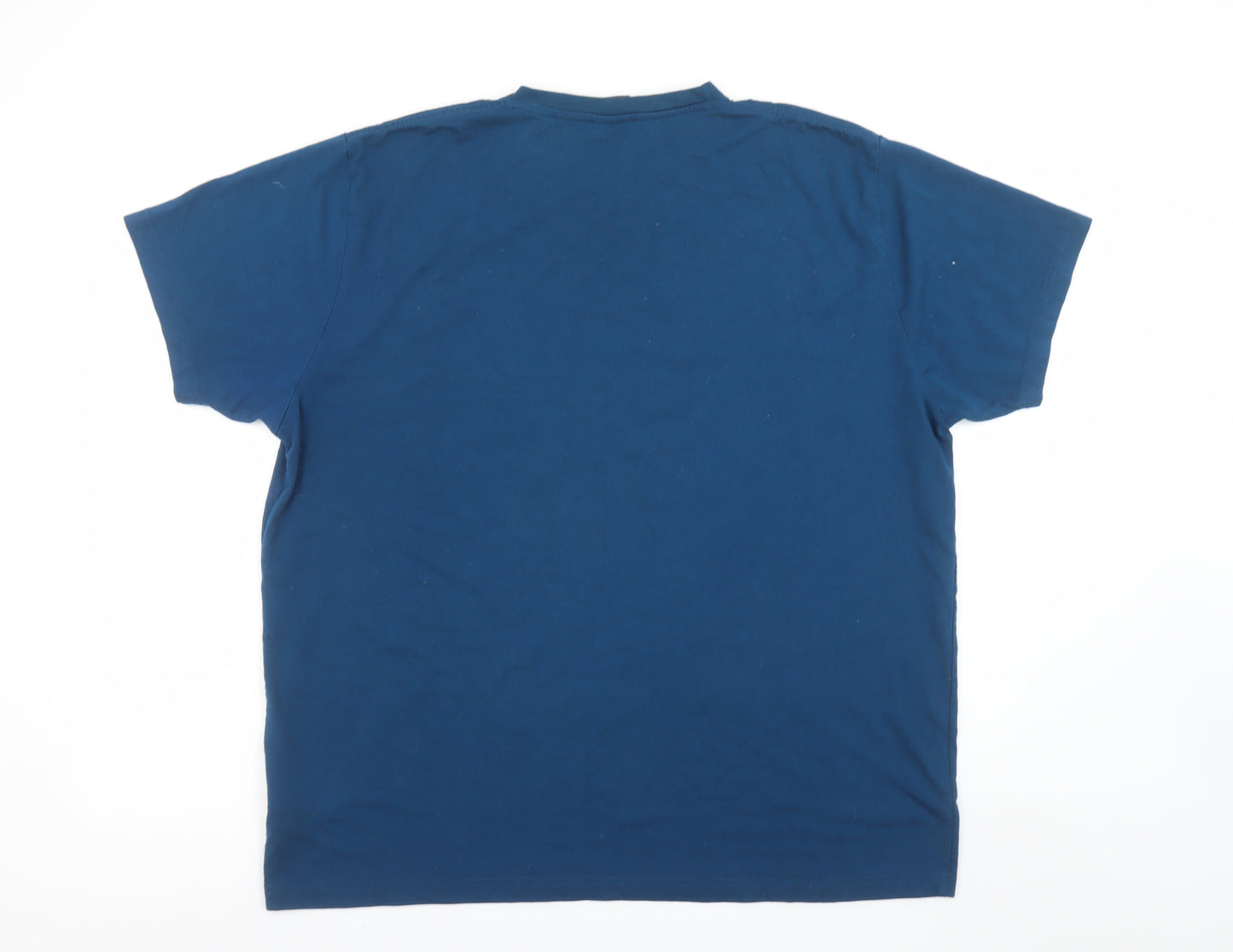 Trespass Men's Blue 2XL Outdoor Graphic Cotton T-Shirt