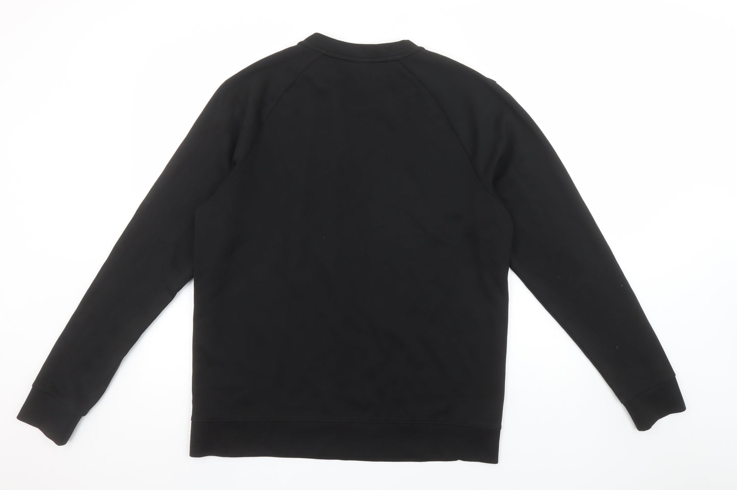 BOSS Mens Black Crew Neck Sweatshirt Medium Regular Fit