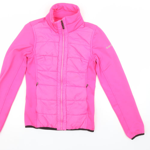 Hi-Tec Womens Pink XS Softshell Puffer Jacket