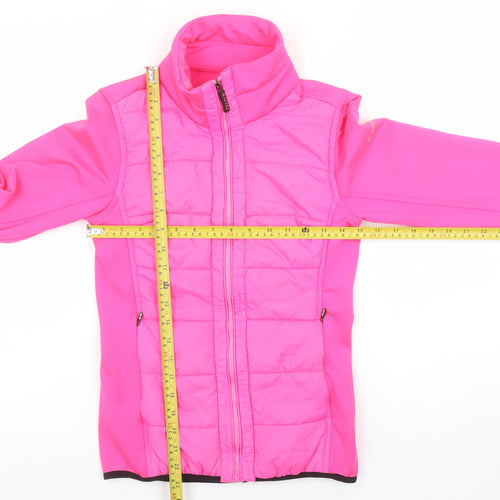 Hi-Tec Womens Pink XS Softshell Puffer Jacket