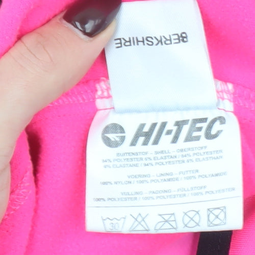 Hi-Tec Womens Pink XS Softshell Puffer Jacket
