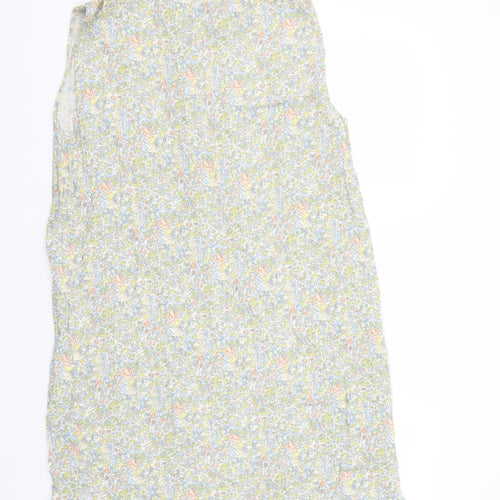 River Island Women's Multicoloured Floral Shirt Dress Size 16