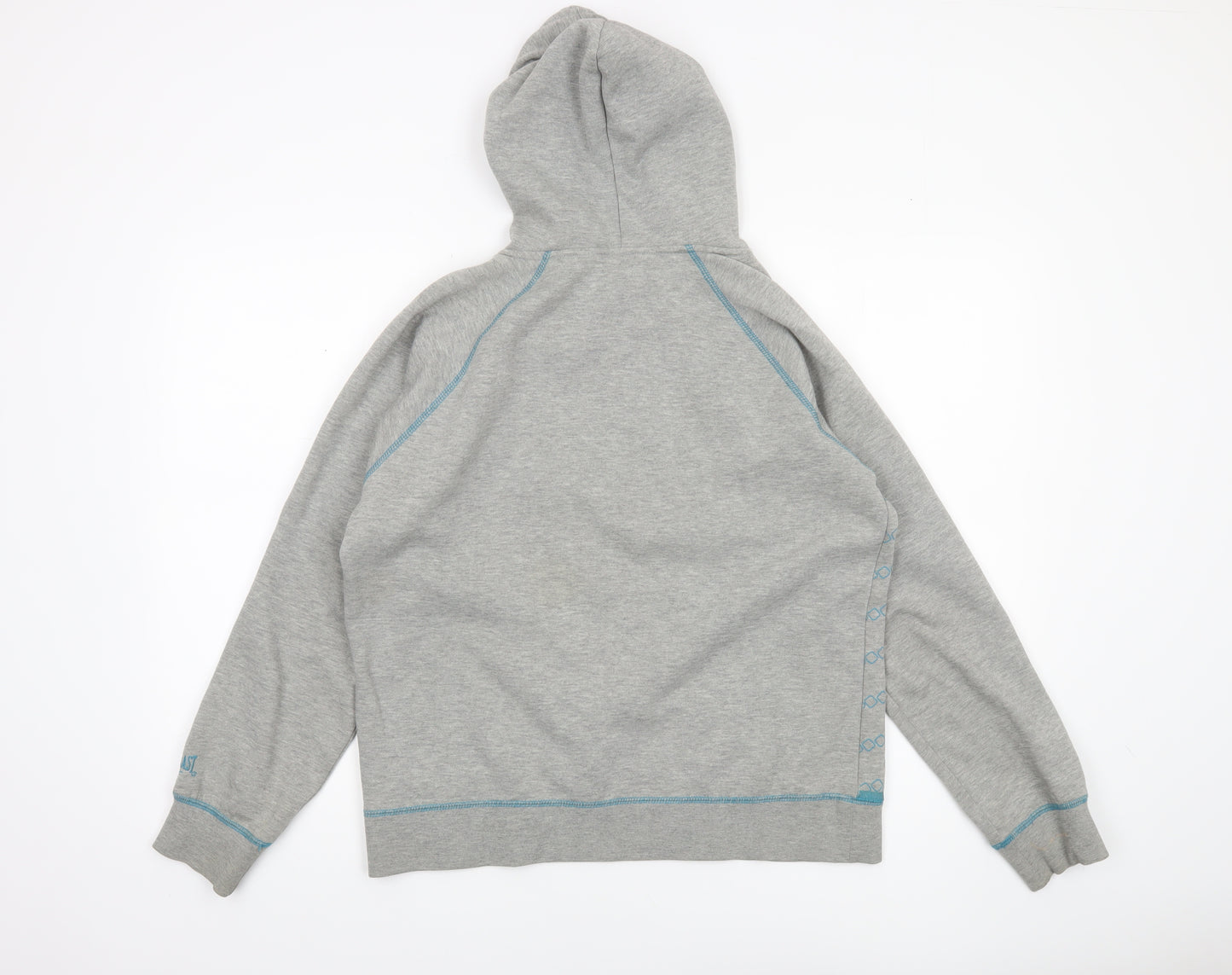 Everlast Women's Grey Blue NYC Bronx Sequin Hoodie Size 16