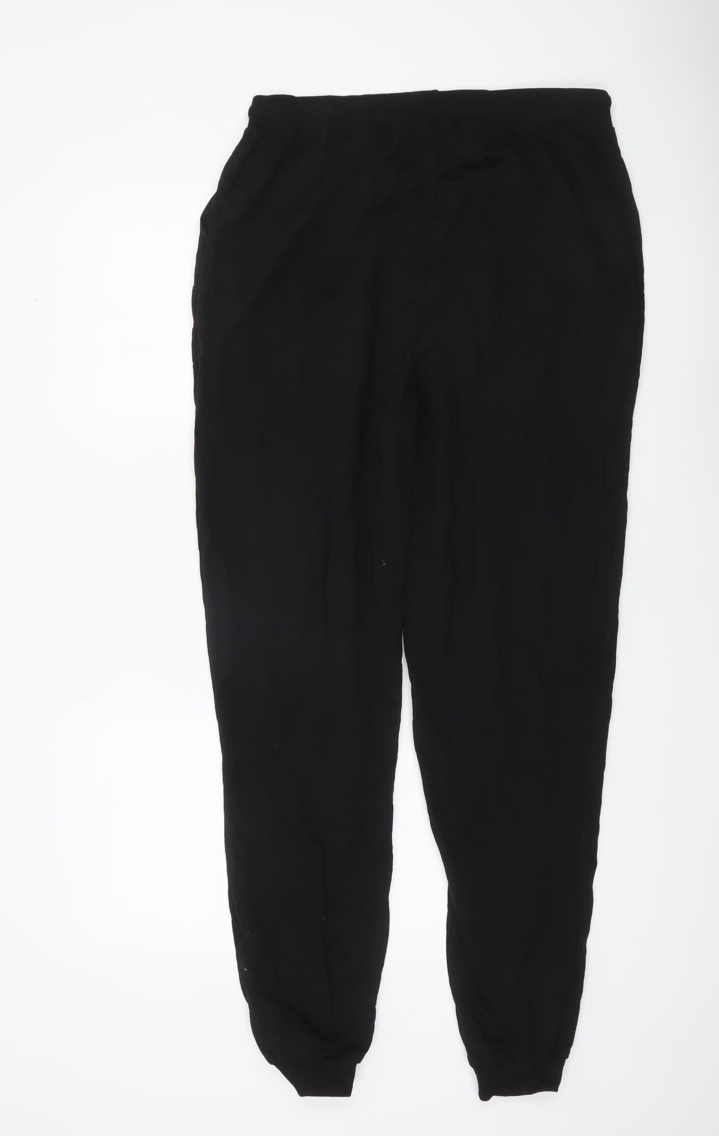 ASOS Women’s Black Jogger Cotton Blend Trousers UK 16