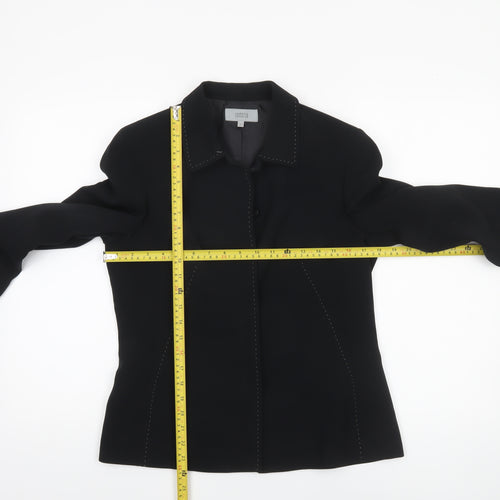 Marks and Spencer Women Black Size 12 Classic Suit Jacket