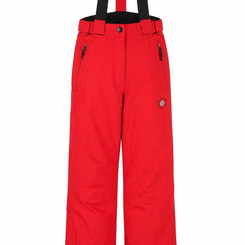 Alive Boys Red 12 Years Waterproof Ski Snow Pants Trousers with Braces