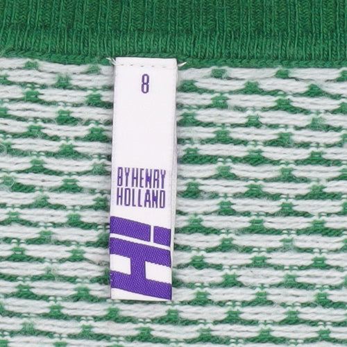 By Henry Holland Women's Green Size 8 Christmas Pullover Jumper